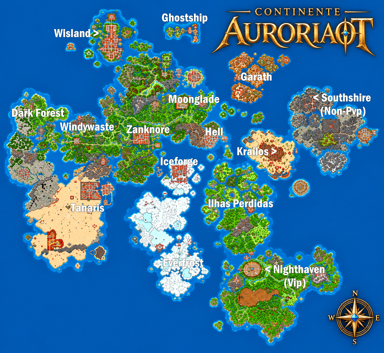 Mapa AuroriaOT